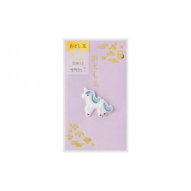年賀ポチ袋 刺繍 ユニコーン柄 2枚入り