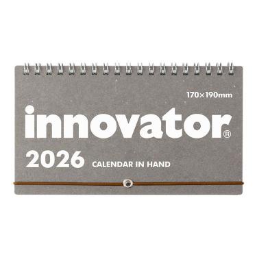 2026年1月始まりカレンダー 卓上 イノベーター インハンド