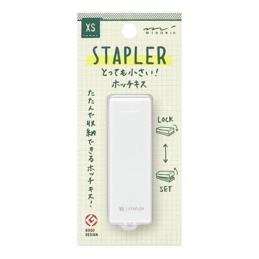 XS コンパクトホッチキス 黒A(黒A): ステーショナリー