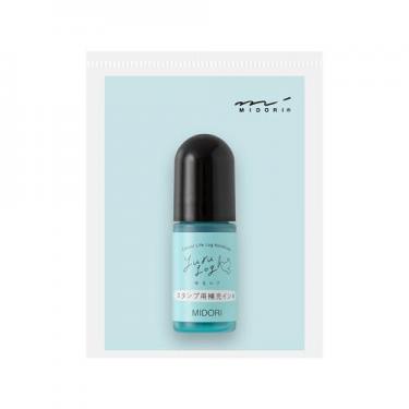 ゆるログ 浸透印スタンプ用 補充インキ 青