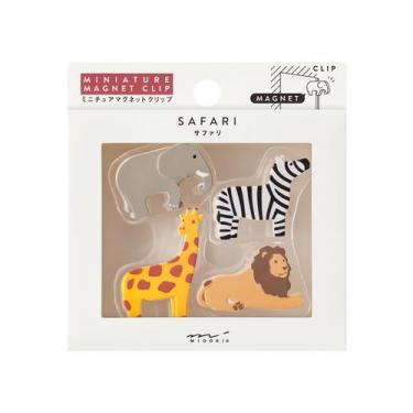 マグネットクリップ サファリ柄A
