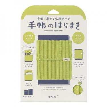 手帳のはらまき ライムイエロー