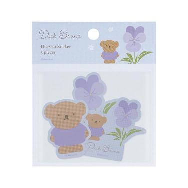 ステッカー ブルーナ フラワー ボリス