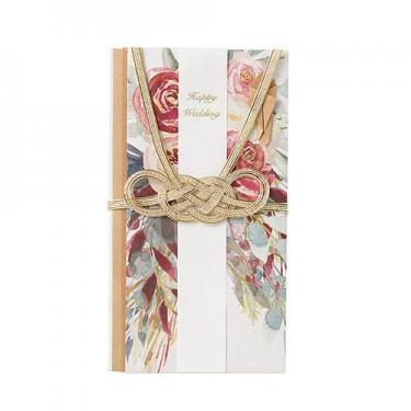 ボタニカル金封 レッド