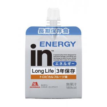 inゼリー エネルギーロングライフ 180g トロピカルフルーツ味(無果汁)