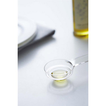 段々計量スプーン クリア