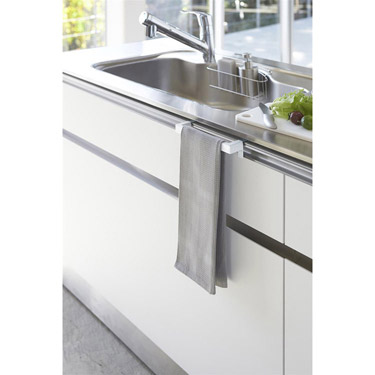 キッチンタオルハンガーバー ホワイト tower タワー