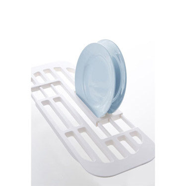 伸縮水切りラック ホワイト tower タワー