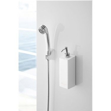 マグネット ディスペンサー ボディソープ ホワイト 500ml tower タワー