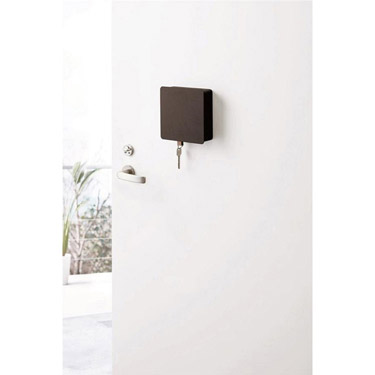 マグネットキーフック 2段 ブラック tower タワー