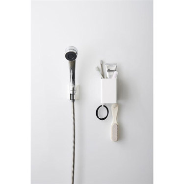 マグネットストレージボックス スクエア ホワイト tower タワー