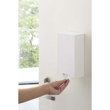 ツーウェイマスク収納ケーススリム ホワイト tower タワー