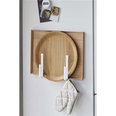 マグネットキッチントレーホルダー2個組 ホワイト tower タワー