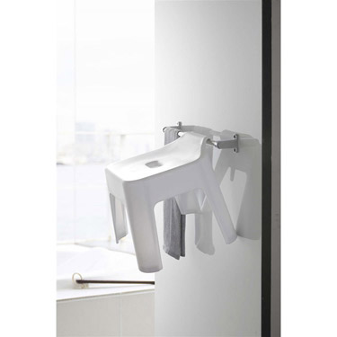 引っ掛け風呂イス ホワイト tower タワー