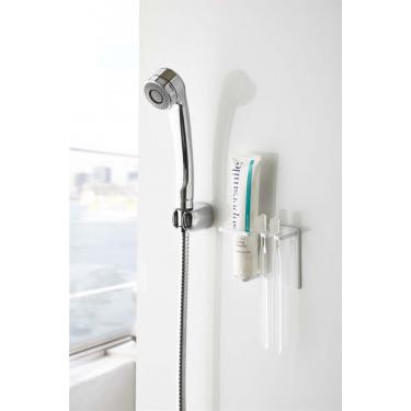 マグネット チューブ&トゥースブラシホルダー ホワイト tower タワー