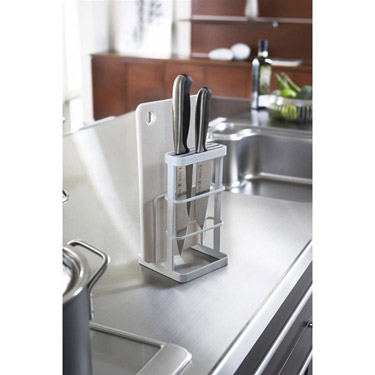 カッティングボード&ナイフスタンド ホワイト tower タワー