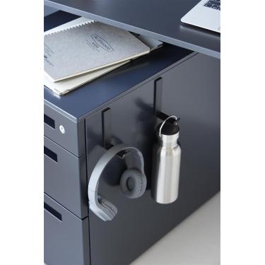 マグネットハンガーフック L 2個組 ブラック