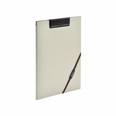 クリップファイル A4 スマートフィット ベージュ