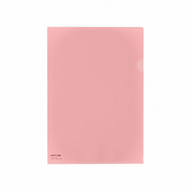 クリヤーホルダー A4 桃