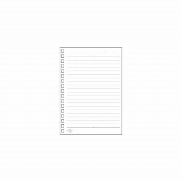 ツイストリング・ノート 専用リーフ A6 B罫