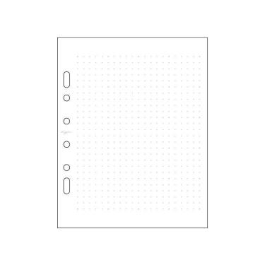 ミファ アレンジペーパーリフィル ドット方眼 30枚入り