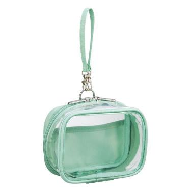 ミファ デコレーションボックスポーチ ミニミニ ワイド グリーン