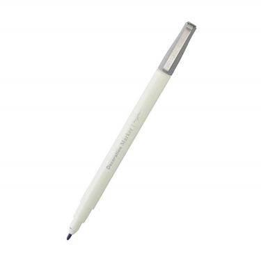 ミファ デコレーションマーカー 太字 水性 チャコールブラック