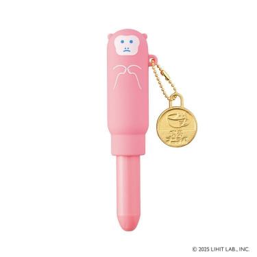 ミニボールペン 0.7mm 油性 喫茶プニラボ モカ