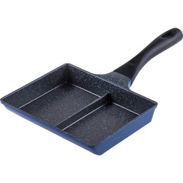 ひるもぐ IH対応 仕切りパン ブルー