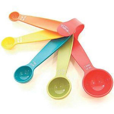 Trudeau カラー メジャーリングスプーン 5pcsセット
