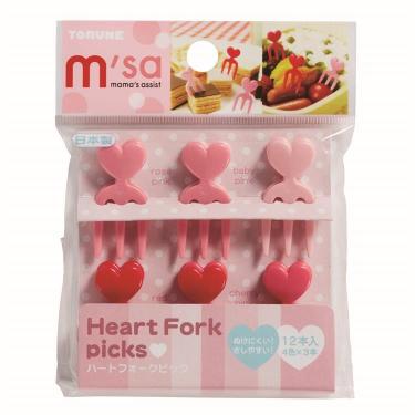 ハートフォークピック　Ｐ－２８６９　１２本入
