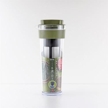 茶壺 重量約6.7kg 使用済品 HCC-12-SG かご網付き 水出し茶ポット HARIO 容量1.2(実用)L