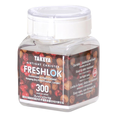 フレッシュロック角型300ml ホワイトパッキン フレッシュロック