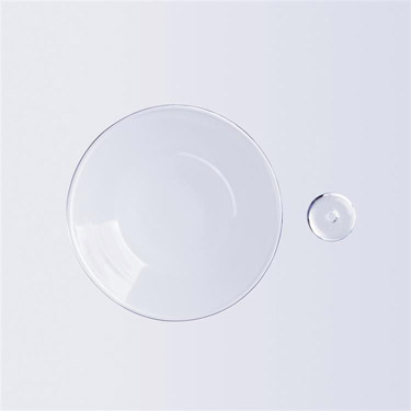 ガラス香皿香立てセット クリア