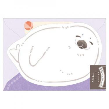 レターセット ズームインアニマル アザラシ