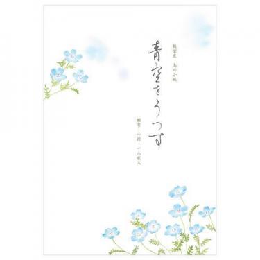 夏柄 便箋 初夏二集 青空をうつす(青空をうつす
