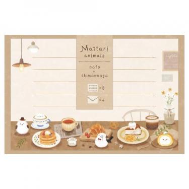 ミニレター まったりアニマルズ デイ シマエナガ