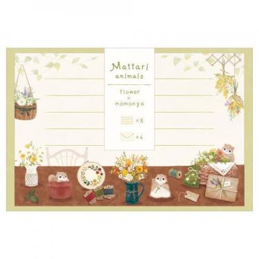 ミニレター まったりアニマルズ デイ モモンガ