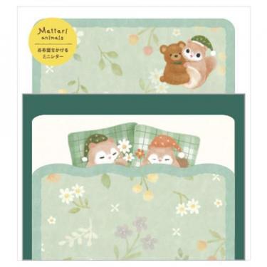 ミニレター まったりアニマルズ ナイト モモンガ