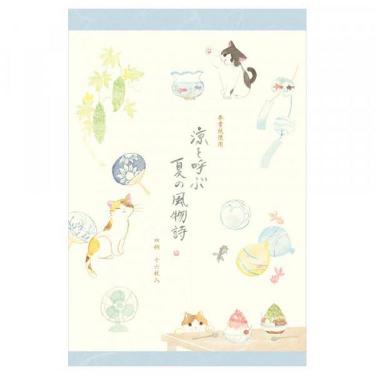 夏柄 便箋 ねころび 涼を呼ぶ