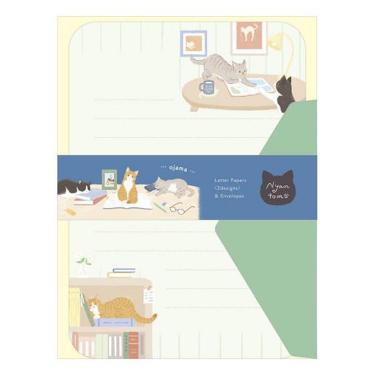 レターセット にゃんとも おじゃま