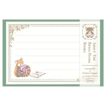 ミニレターセット レッサーパンダブックス レッサーパンダ書店