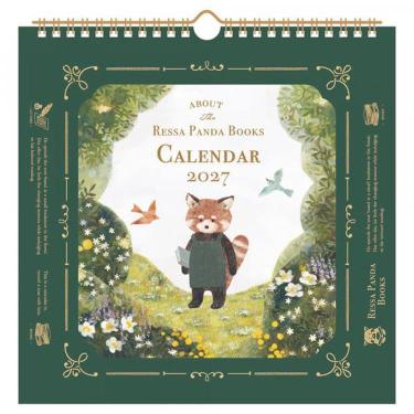 2027年1月始まりカレンダー 壁掛け RESSA PANDA