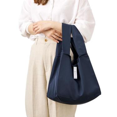 セルフレジで使いやすい スクエアデリバッグ ネイビー MOTTERU モッテル