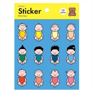 透明シール おおのたろう 髪型