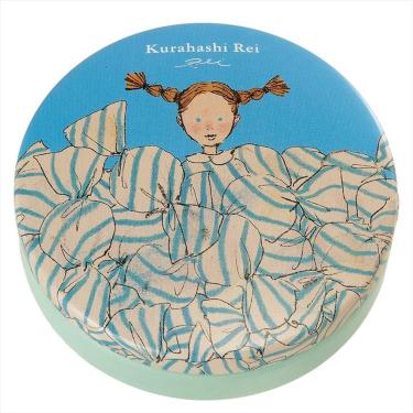 缶入りメモ くらはしれい ブルー