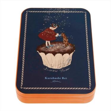 缶入りポストカード くらはしれい ネイビー