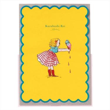 ダイカットレター くらはしれい アイス