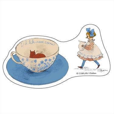 クリアステッカー くらはしれい 紅茶