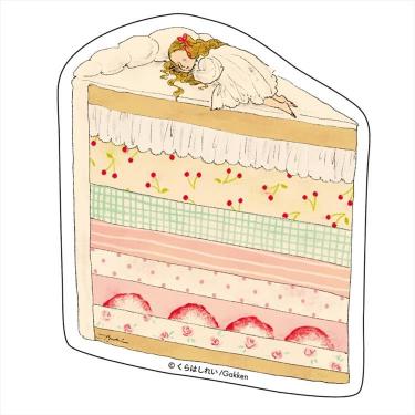 クリアステッカー くらはしれい ケーキ